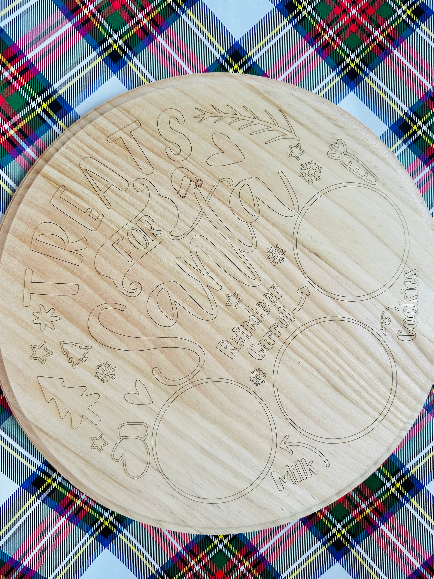 DIY Santa Treat Board