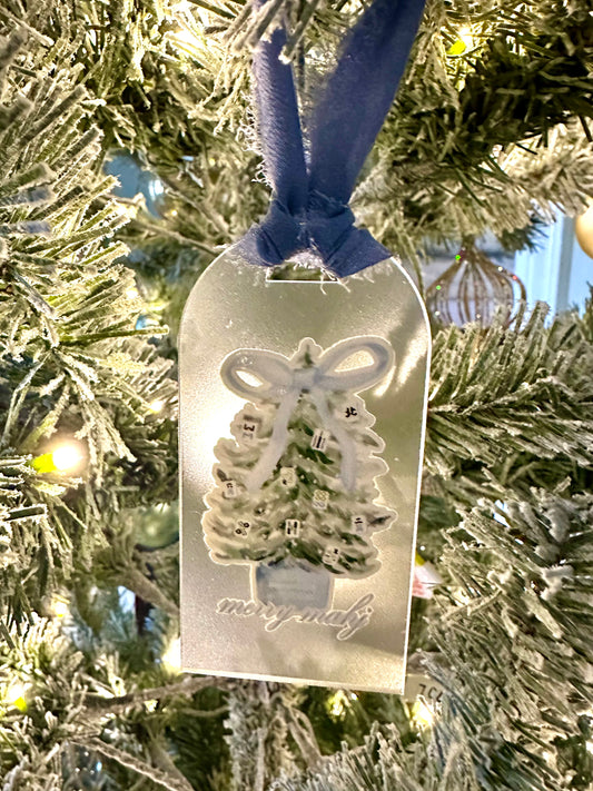 Merry Mahj ornament