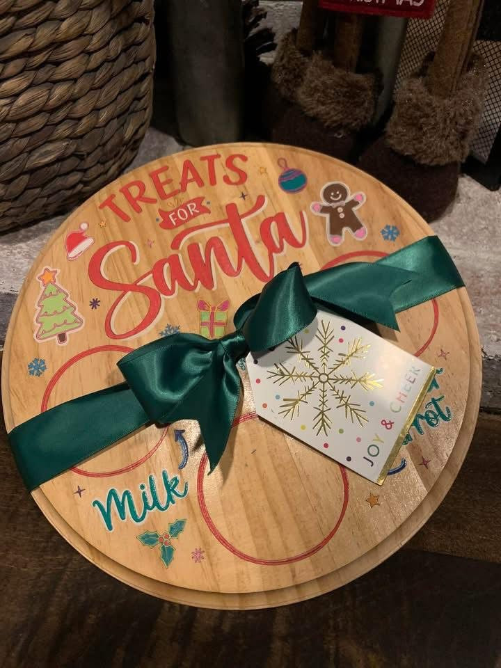 DIY Santa Treat Board