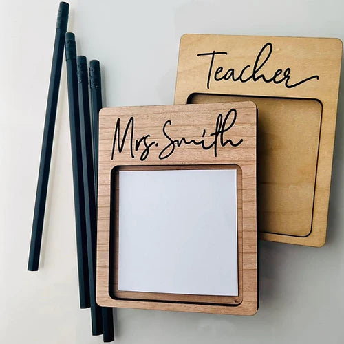 Personalized Post-It Note Holder